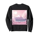 8.5 oz, Klassisch geschnitten Cherry Blossom Euphoria Pink Pastell Scenery Sweatshirt