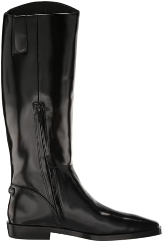 Sam Edelman Women's Cesar Equestrian Boot, Black Leather, 8.5 | Image 5