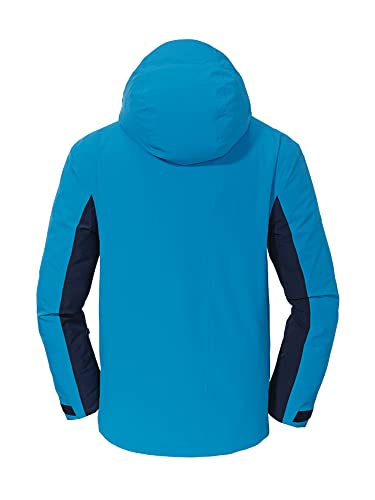 Foto von Schöffel Herren Ski Jkt Brunnenkopf2 M, wasserdichte Skijacke mit 4-Wege-Stretch, warme und atmungsaktive Outdoorjacke mit abnehmbarer Kapuze, directoire blue, 52