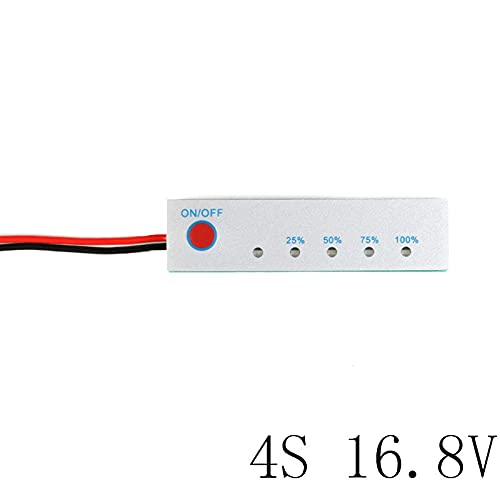 4S 16.8V 18650 Lithium Battery Capacity Indicator Power Level Tester BMS Li-ion Charge Discharge PCB Module 18650 LCD