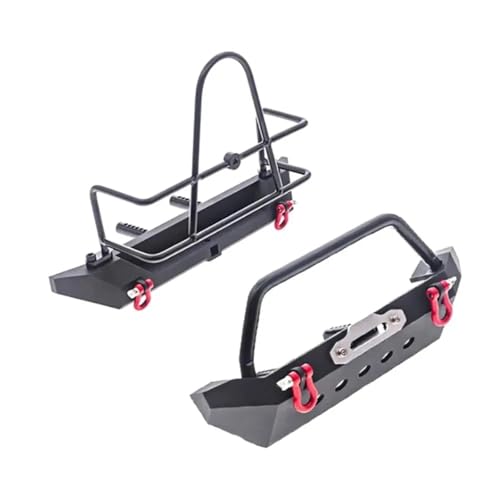 Pare-chocs métal RC 1/10 durable pour Axial SCX10 et Traxxas TRX4