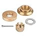 Qiclear Upgrade 150-300hp Propeller Installation Hardware Kits fit Yamaha Outboard Moto Propellers,Thrust Washer/Spacer/Washer/Nut/Cotter Pin Included