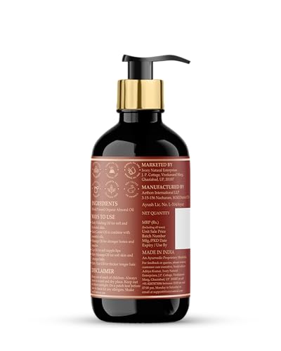 Image of Wood Pressed Almond Oil (100 ml) - Cold Pressed Sweet Almond Oil for Hair & Skin | Rich in Vitamin E | Deep Moisturizing & Nourishing Care