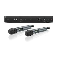 Easy-to-use handheld wireless system with great sound 1-button scanning and synchronization make setup easy Intuitive icon-based indicators for simple operation Internal diversity receiver antennas for a simplified look Use up to 10 systems simultane...