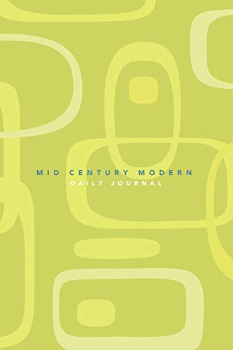 Mid Century Modern - Daily Journal: Abstract Pattern | 6" X 9" Notebook | 120 Blank Lined Pages image 3