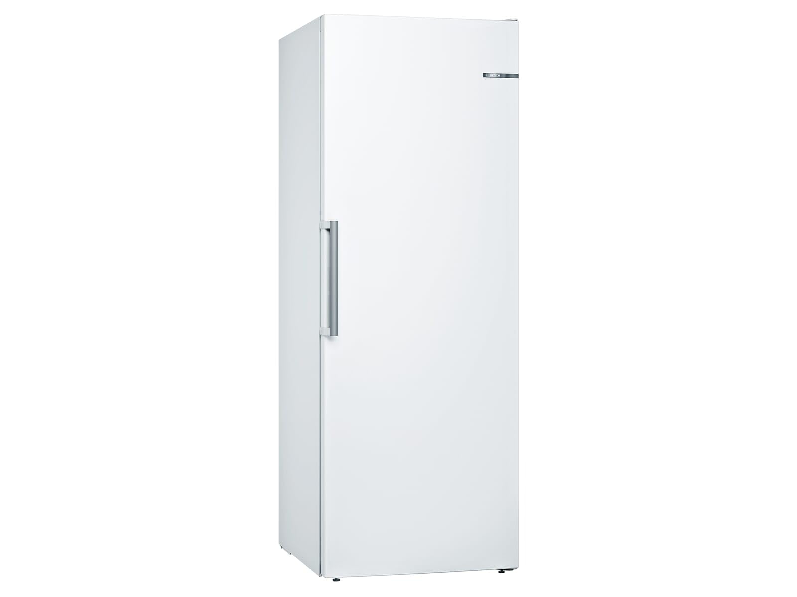 Bosch GSN58DWDV, Serie 6, Gefrierschrank, 191 x 70 cm, 366 L, noFrost, Big Box-Schublade für Gefriergut, flexibler Gefrierraum mit Vario Zone, Konstante Temperatur mit FreshSense, TouchControl, Weiß