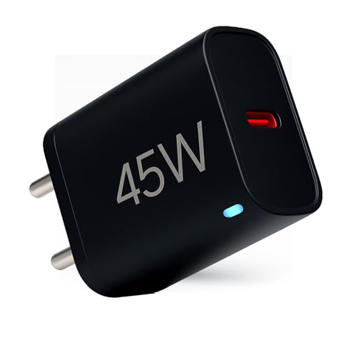 Image of Addtam 45W USB-C PD Fast Charging Adapter for Nothing Phone 3 /3a /3A Pro, Samsung S24 /S25 Edge, OnePlus 15 /13S /13R /13, Motorola, Pixel 10 /9 /8,Laptops,Tablets,MacBook & Chromebook, 45W Charger