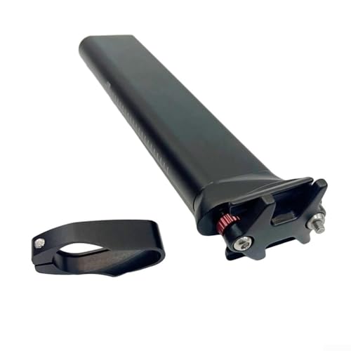 Al6061 Tija de sillín en forma de lágrima de 270 mm apta para bicicletas eléctricas y bicicletas tradicionales