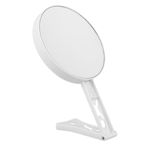 Espejo portátil doble cara plegable para maquillaje