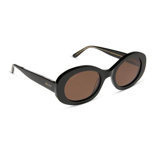 DIFF Lainey Designer Oval Sunglasses for Women UV4003
