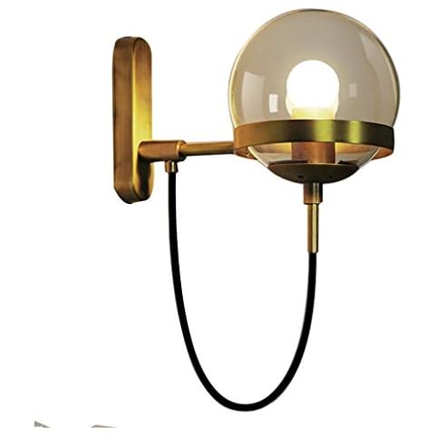 JINWELL Stylish and elegant eye-catcher for your home wall lighting IP44 bathroom lamp wall lamp mirror lamp vanity vanity wall lamp hall lamp 5W warm white clear glass wall lighting[Energy class A++] Cover