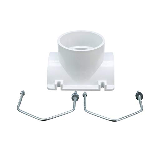 Oatey 4 in. x 4 in. PVC Saddle Tee Kit