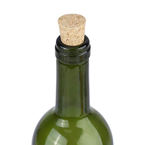 Bouchons en liège naturel, 50 pièces bouchons à vin bouchons en bois pour bouteilles de vin bouchons pour bouteilles (22 * 17 * 35mm) - Image 8