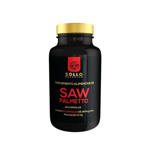 Saw Palmetto - 60 Cápsulas Sollo Nutrition