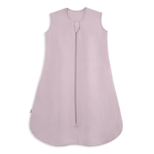 Image of HALO SuperSoft Bamboo Wearable Blanket 1.5 TOG – Buttery Soft, Plush Baby Sleep Sack for Newborns, Infants & Toddlers, Hip-Healthy Design, Machine Washable, 6-12 Months, Medium, Mauve