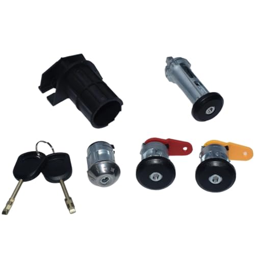 Verrou de hayon Ford Fiesta 3N21-F22050-BB WOLFIGO : kit de verrouillage complet avec contacteur d'allumage