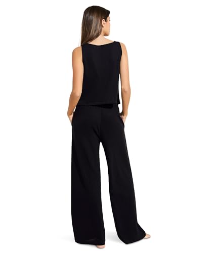 Eberjey Women's ORGANIC LINEN KNIT HIGH WAISTED PANT2