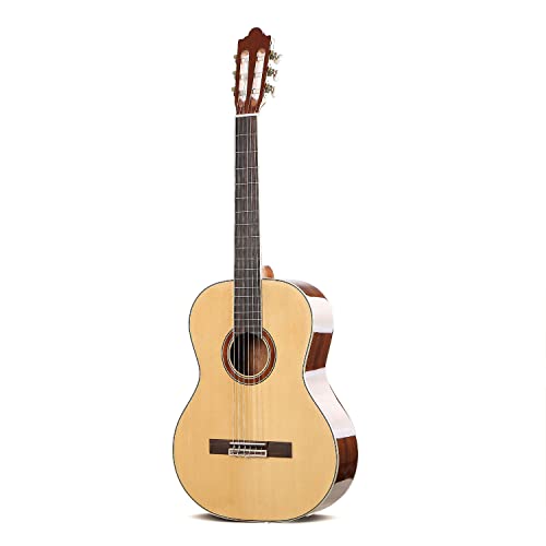 MEIeynt Guitare Acoustique Classique 39 » – Standard Pleine Taille 6 Cordes Naturelles avec Sac de Transport, accordeur… - Les Beatles, Paul McCartney, John Lennon, RIngo Starr, George Harrison MEIeynt Guitare Acoustique Classique 39'' - Standard Pleine Taille 6 Cordes Naturelles avec Sac de Transport, accordeur…