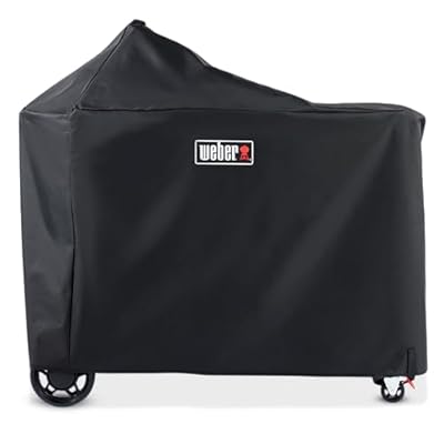 Weber Grill Cover Performer Deluxe – Weather?Resistant, UV?Inhibiting Fabric, Fits Performer Premium & Premium Smart 22" Grills, Charcoal, Kettle