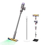 Dyson(ダイソン) 掃除機 コードレス Dyson Micro Plus (SV33 FF PL AM) スティック ハンディクリーナー 軽量 サイクロン 充電スタンド付き【サイクロン式最軽量。光らせて、見逃さない。】