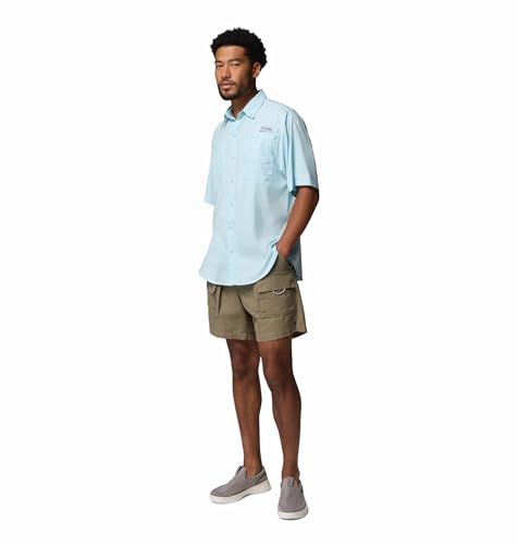 Image of Columbia Men Omni-Shade Tamiami II Shirt for Hiking | Trekking | Camping | Safari | Sun Protection