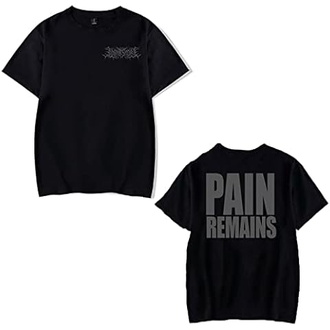 OUHZNUX Unisex T-Shirts Lorna Shore, Mens Pain Remains Print Short Sleeve Sweatshirt, Rock Hip Hop Top Shirts XS-4XL Cover