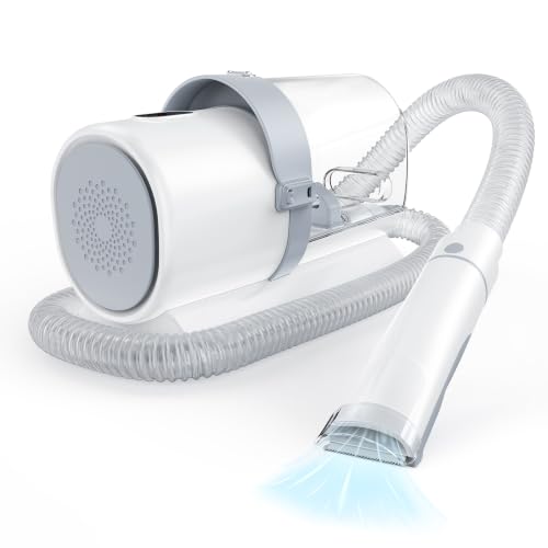 Image of NEWBULIG Pet Grooming Vacuum Kit for Cats and Dogs, 3 Suction Modes