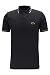 Produktbild BOSS Herren Paul Curved Poloshirt, Schwarz (Charcoal 12), L EU