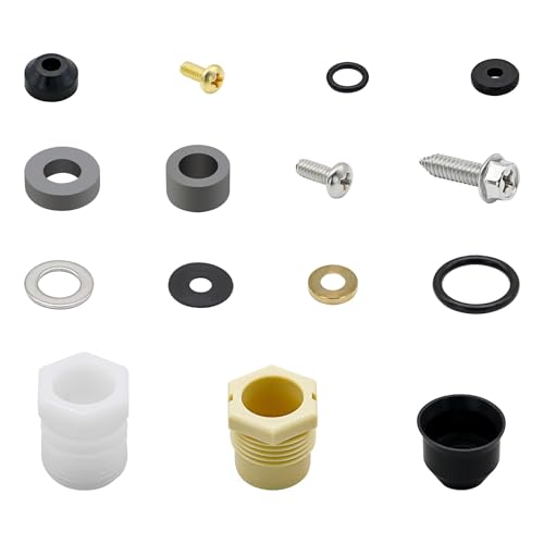 DEHOMKUS 630-7755 Wall Hydrant Repair Kit Compatible with Faucet Repair Kit 300 400 500 Series Replacement Pressure Vacuum Breaker Outdoor Faucet Wall Hydrants