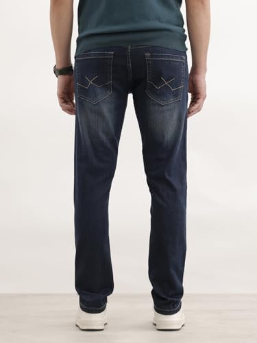 Image of WROGN Men's Relaxed Fit Jeans | Mid Rise | Jeans for Man