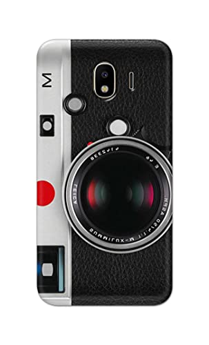 Image of Printed Hard Back Cover Case for Samsung Galaxy J4 Back Cover (Vintage Camera) -1302