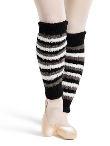Image of Capezio Women's Capezio Harmonie 18 inch Striped Pamper Legwarmer