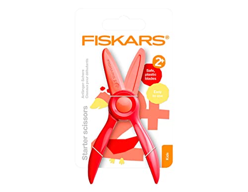 image for Fiskars 1064065 Children's Scissors for Ages 2 Years and Above Learn t