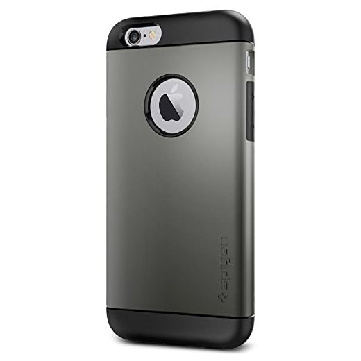 Spigen Slim Armor Designed for Apple iPhone 6 Case (2014) - Gunmetal