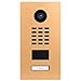 Produktbild DoorBird D2101V IP Video Türstation | Video-Türsprechanlage mit 1 Ruftaste, RFID, HD-Video, Bewegungssensor, in Safrangelb (RAL 1017)
