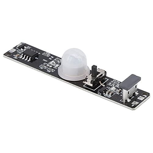 ABS Infrared Sensor Module, Motion Sensor with Lithium Battery for Kitchen Cabinet Lights, Adjustable Delay