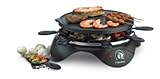 Bestron DYX608 Raclette Grill 8 Pfannen
