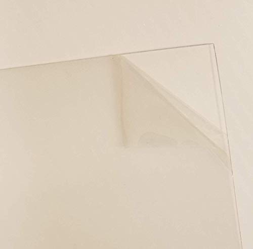 Hojas plásticas PETG termoconformadas 12x12 pulg pack 12