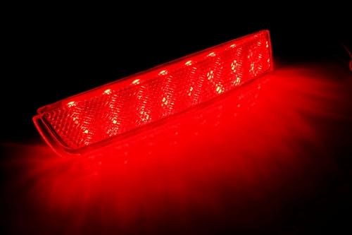 Troisième feu stop LED pour Nissan Juke Murano et Sentra rouge