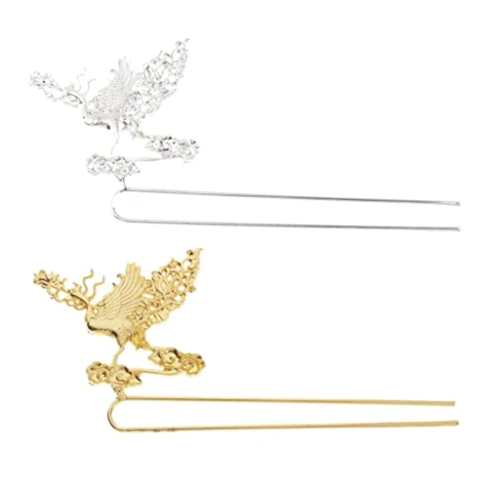 Antique Phoenix Alloy Hair Pin Sticks
