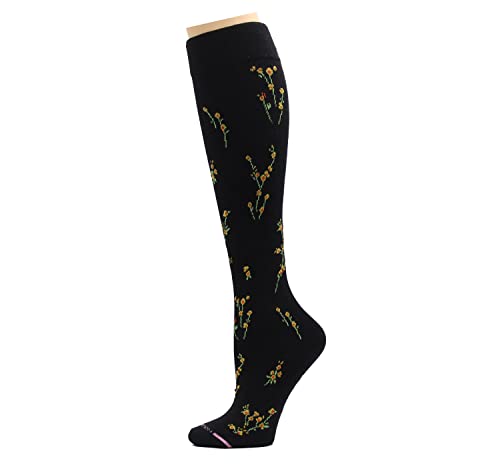 Image of Dr. Motion 4 Pairs Therapeutic Graduated Compression Women's Knee-hi Socks