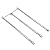Leship Burner Tube Set Replace for Weber 7508, Genesis Silver B & C, Gold B & C, Spirit E-310 E-320 S-310 S-320 (Side Control), Spirit 700, Weber 900 Grills, 304 Stainless Steel Grill Burner Tube Kit