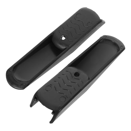 Hemobllo Extensores de Patas para Trona de Ñiño Antivuelco y Antideslizantes, Accesorios de Seguridad para Sillas de Comedor, Cubiertas Negras para Patas, Compatibles y Portátiles
