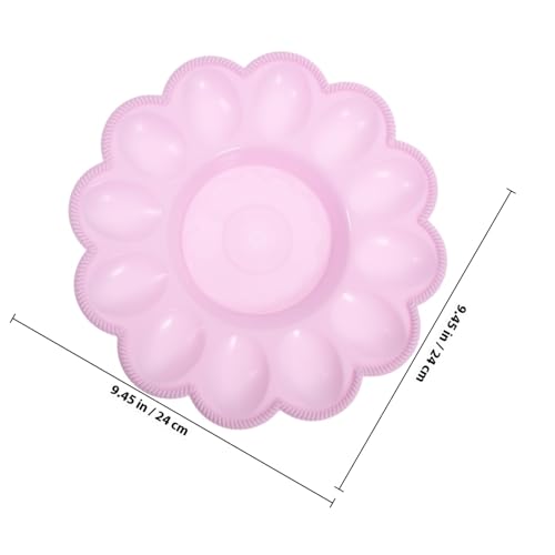 Contenedor de huevos reutilizable Toddmomy de plástico resistente de 4 piezas 2