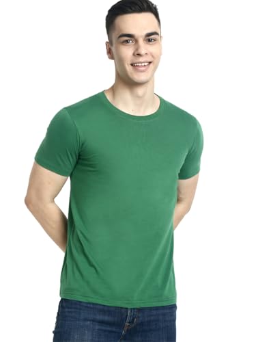 Image of hummel Cam Men's Cotton Round Neck Half Sleeve T-Shirt