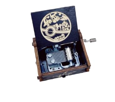 Image of UMANI Wooden Music Box Gifts for Birthday,Valentine's Day (MB-POK)