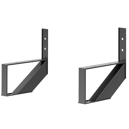 2 Pack Steel Stair Riser,Step Stair Stringer,Metal Stair Step Riser for Outdoor Steps and Outdoor Stairs (2, 1 Step) 1 Step 2