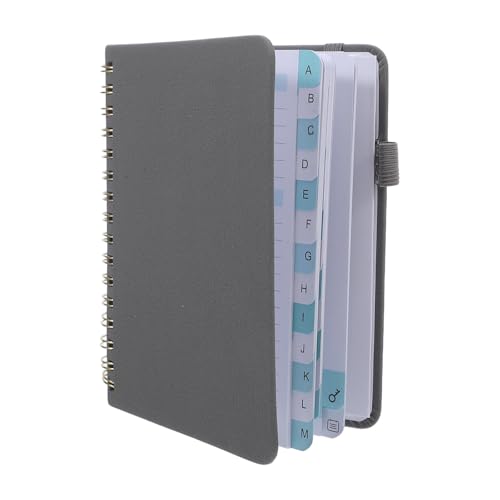 Libreta de direcciones pequeña A-Z con 64 hojas para apuntar teléfonos