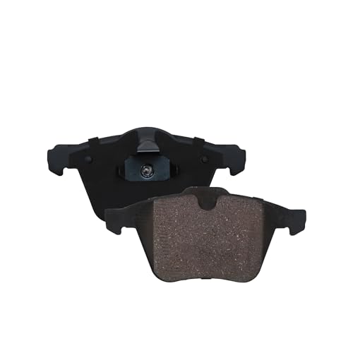 Image of Detroit Axle - Front Brake Pads for Volvo S60 V60 S80 XC70 V60 Cross Country S60 Cross Country, Ceramic Brake Pads w /Hardware Replacement