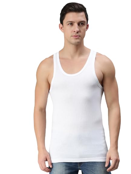 Men's Solid Regular Fit Vest